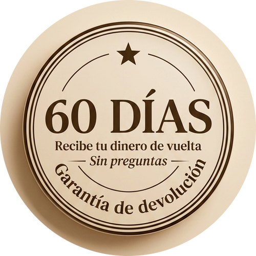 Garantía de devolución de 60 días